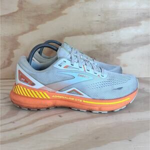 Brooks -Adrenaline GTS 23 -Running Shoes-Gray/Orange -Women's -9(B)-12023811B464